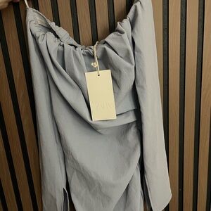 Zara Women's Soft Blue Dress